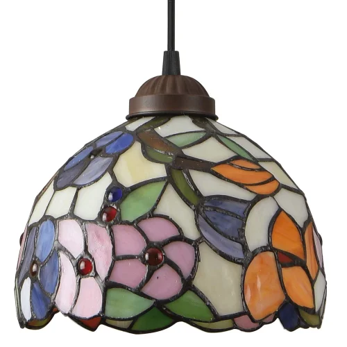 SUSPENSION 1 LUMIÈRE 20 CM TIFFANY FLOWERS