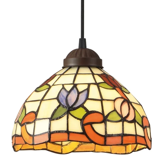 SUSPENSION 1 LUMIÈRE 20 CM TIFFANY BLOSSOM 2