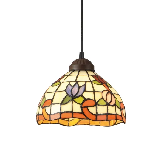 SUSPENSION 1 LUMIÈRE 20 CM TIFFANY BLOSSOM