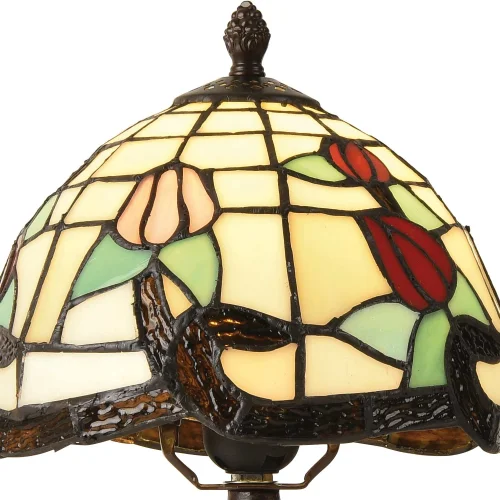 LAMPE DE TABLE 1 LUMIÈRE 20 CM TIFFANY KATY LAMPE DE TABLE 1 LUMIÈRE 20 CM TIFFANY KATY