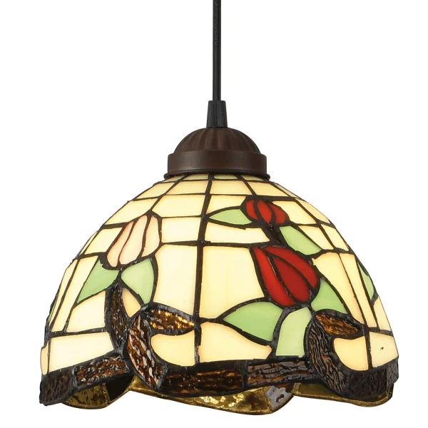 SUSPENSION 1 LUMIÈRE 20 CM TIFFANY KATY