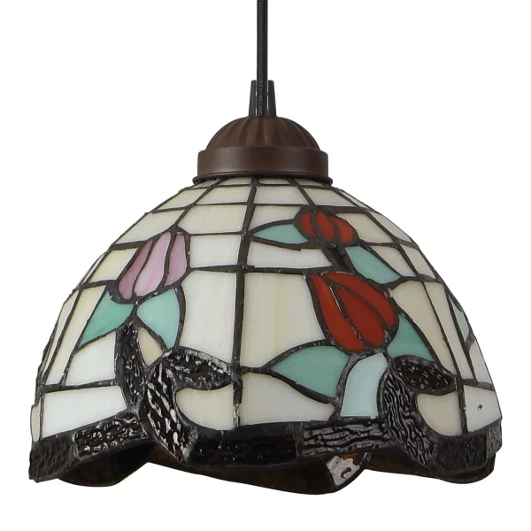 SUSPENSION 1 LUMIÈRE 20 CM TIFFANY KATY