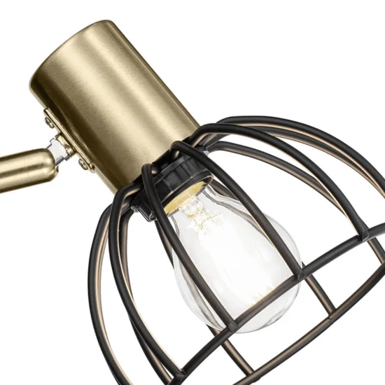 APPLIQUE MURALE NOIR MAT GABRIELLE 2