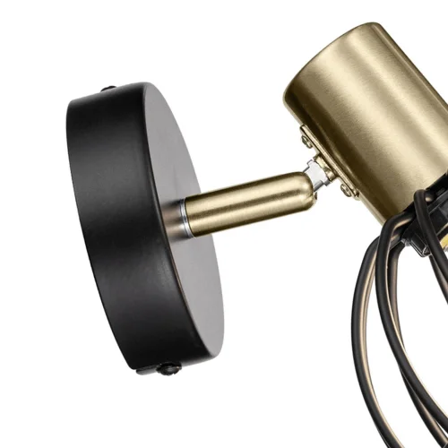 APPLIQUE MURALE NOIR MAT GABRIELLE