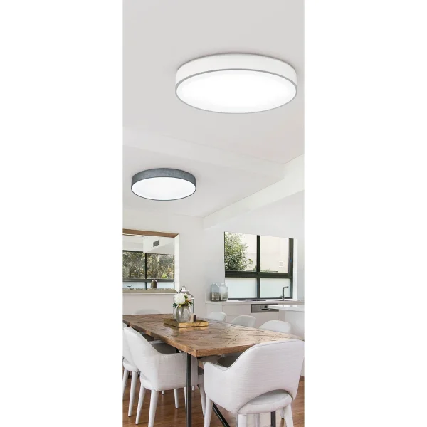 PLAFONNIER LED RÉGLABLE 40 W GRIS CARLO PLAFONNIER LED RÉGLABLE 40 W GRIS CARLO