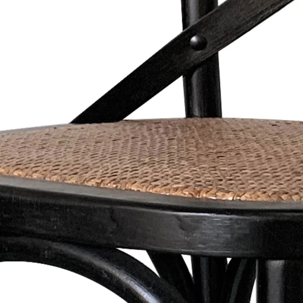 SILLA MADERA DE ABEDUL NEGRO GRETTE