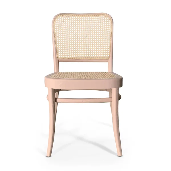 CHAISE HANNAH BOIS D'ORME ROSE