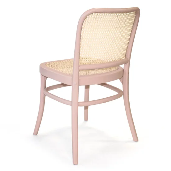 CHAISE HANNAH BOIS D'ORME ROSE 2