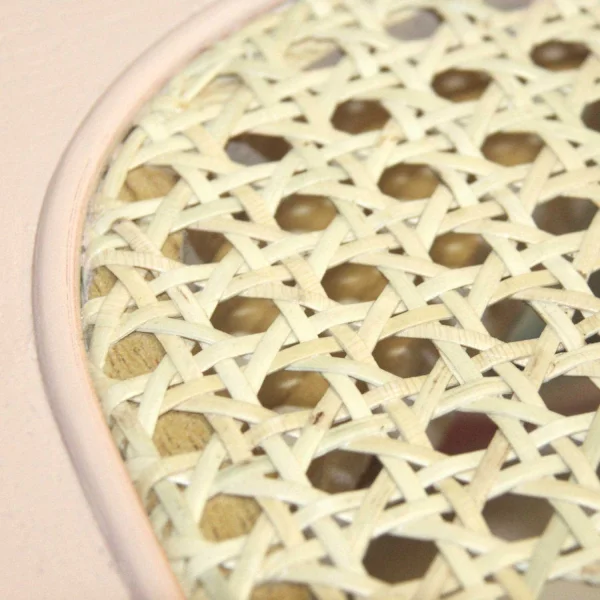 CHAISE HANNAH AVEC ACCOUDOIRS EN BOIS D'ORME ROSE