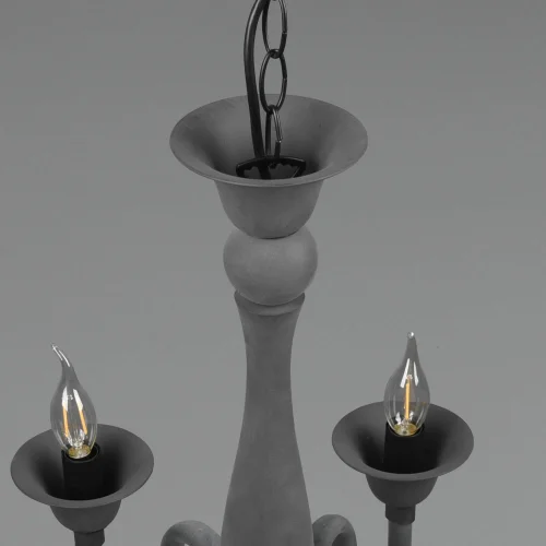 SUSPENSION 5 LUMIÈRES ANTHRACITE CAMILA SUSPENSION 5 LUMIÈRES ANTHRACITE CAMILA