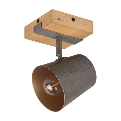 SPOT 1 LUMIÈRE MÉTAL NICKEL ANTIQUE E14 NESTORE