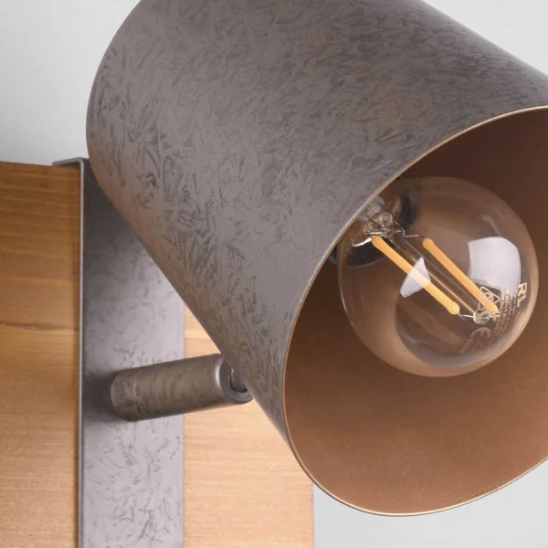 SPOT 1 LUMIÈRE MÉTAL NICKEL ANTIQUE E14 NESTORE