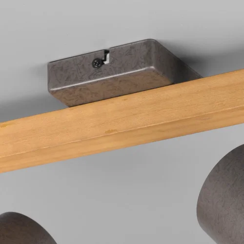 FOCO 2 SPOT 2 LUMIÈRES MÉTAL NICKEL ANTIQUE E14 NESTORE