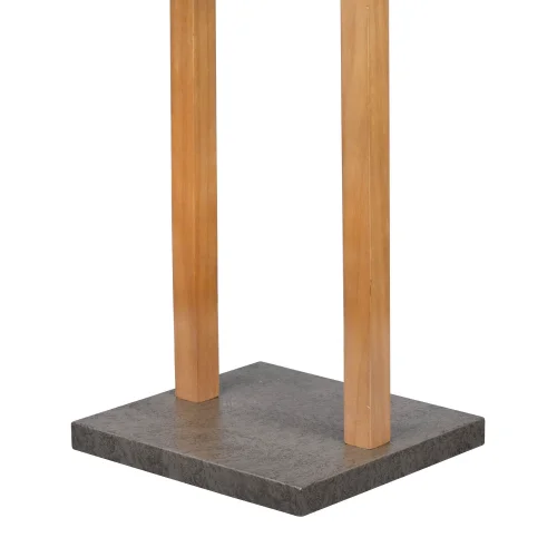 LAMPADAIRE 3 LUMIÈRES MÉTAL NICKEL ANTIQUE E14 NESTORE