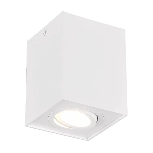 PLAFONNIER 1 LUMIÈRE ORIENTABLE MÉTAL BLANC GU10 GARIBALDI PLAFONNIER 1 LUMIÈRE ORIENTABLE MÉTAL BLANC GU10 GARIBALDI