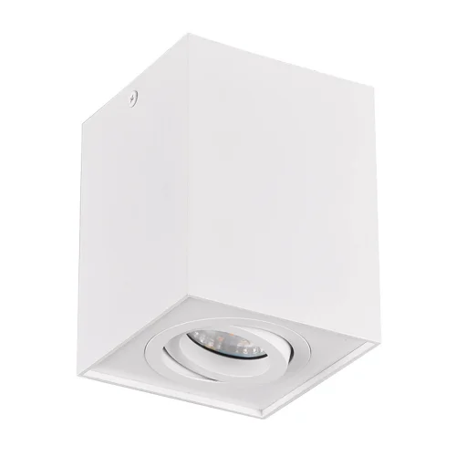 PLAFONNIER 1 LUMIÈRE ORIENTABLE MÉTAL BLANC GU10 GARIBALDI PLAFONNIER 1 LUMIÈRE ORIENTABLE MÉTAL BLANC GU10 GARIBALDI
