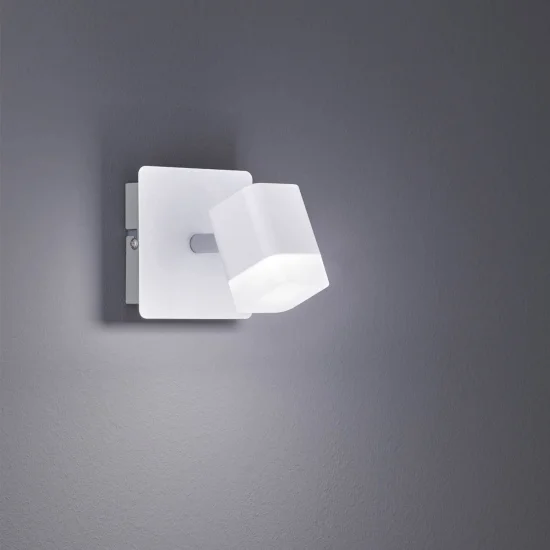 SPOT 1 LUMIÈRE LED 4 W 3000K MÉTAL BLANC ALPHONSE 2
