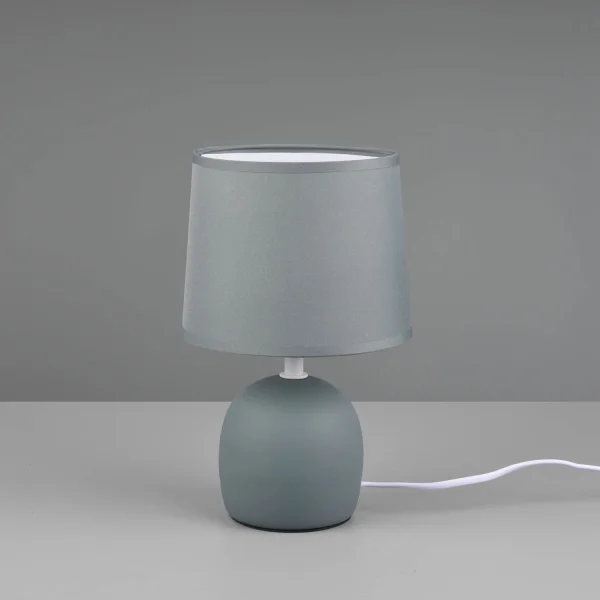 LAMPE DE TABLE EN CÉRAMIQUE VERTE KUBRA