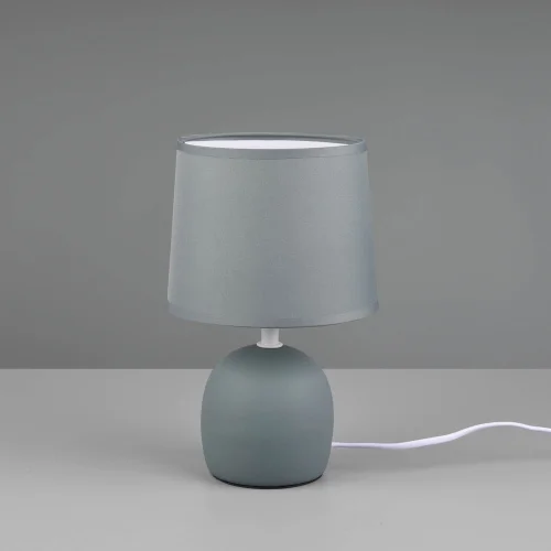 LAMPE DE TABLE EN CÉRAMIQUE VERTE KUBRA