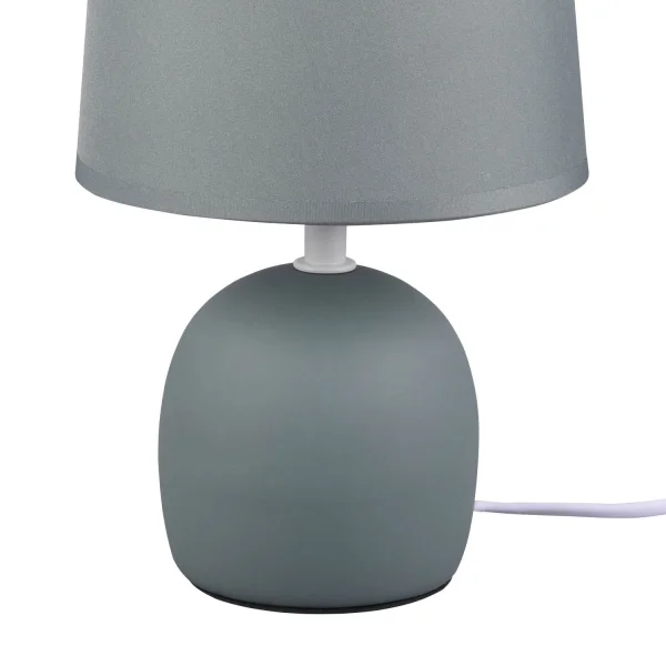 LAMPE DE TABLE EN CÉRAMIQUE VERTE KUBRA