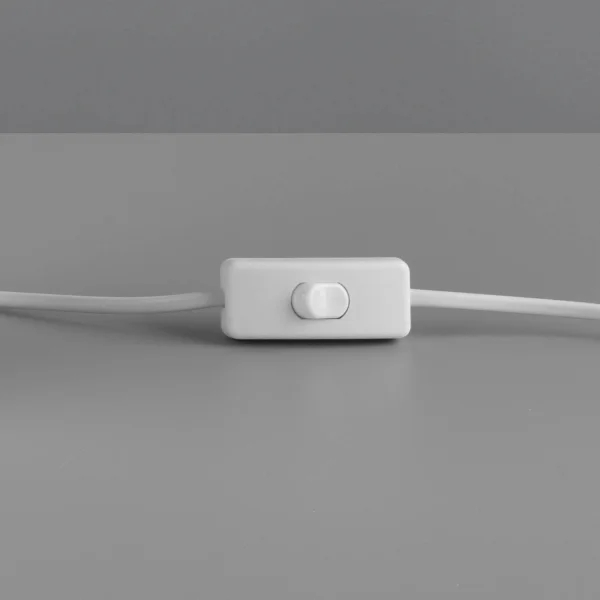 LAMPE DE TABLE EN CÉRAMIQUE BLANCHE E14 KIBO