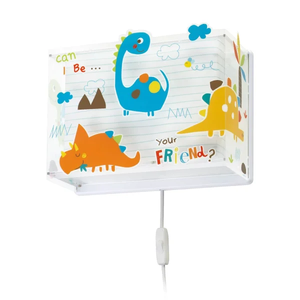 APPLIQUE MURALE DINOS