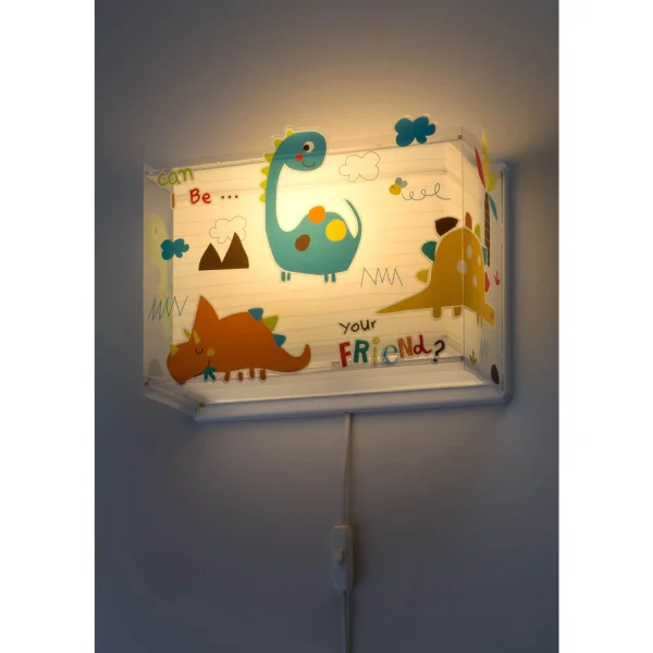 APPLIQUE MURALE DINOS