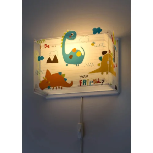 APPLIQUE MURALE DINOS