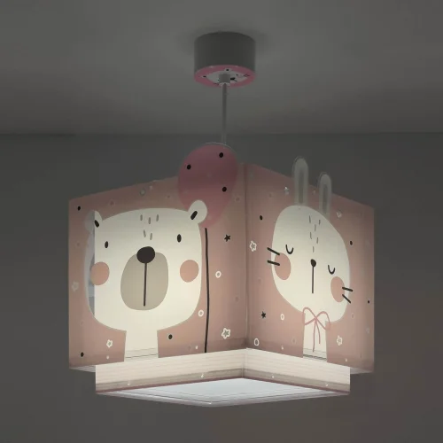 SUSPENSION BABY JUNGLE ROSE