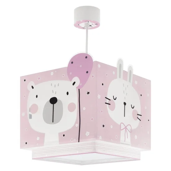 SUSPENSION BABY JUNGLE ROSE 2