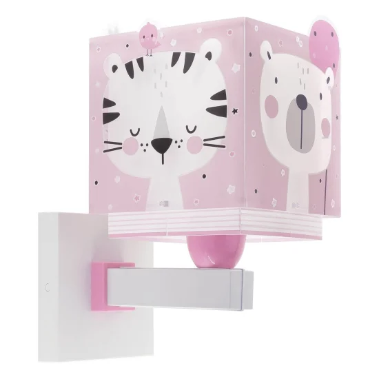 APPLIQUE MURALE BABY JUNGLE ROSE 2