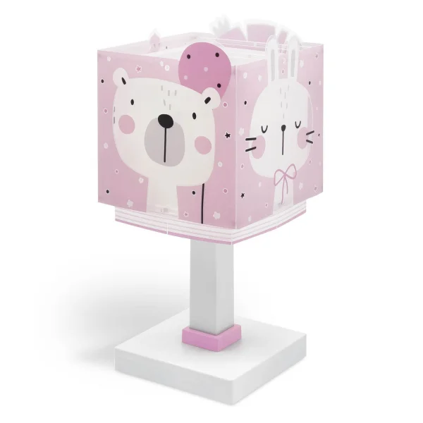 LAMPE DE TABLE BABY JUNGLE ROSE