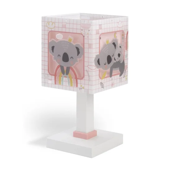 LAMPE DE TABLE KOALA ROSE