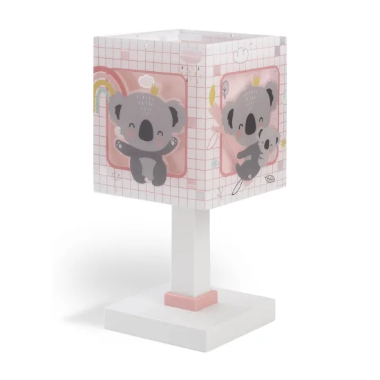 LAMPE DE TABLE KOALA ROSE 2