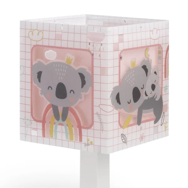 LAMPE DE TABLE KOALA ROSE LAMPE DE TABLE KOALA ROSE
