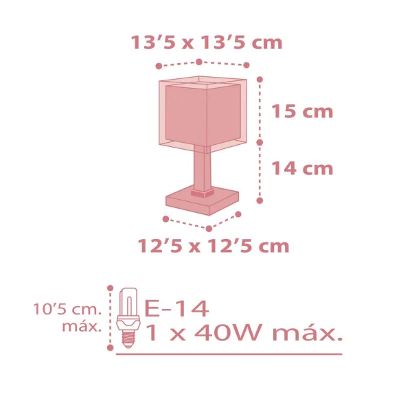 LAMPE DE TABLE KOALA ROSE LAMPE DE TABLE KOALA ROSE