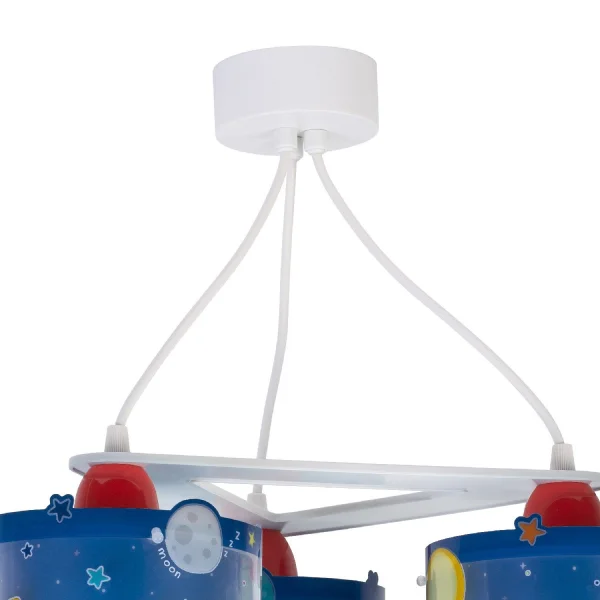 LAMPE À SUSPENSION 3 LUMIÈRES PLANETS
