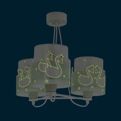 LAMPE À SUSPENSION 3 LUMIÈRES SWEET LOVE VERTE LAMPE À SUSPENSION 3 LUMIÈRES SWEET LOVE VERTE