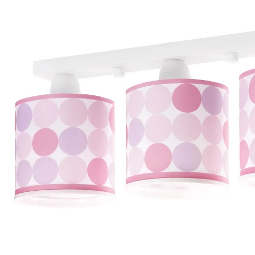 PLAFONNIER 3 LUMIÈRES COLORS