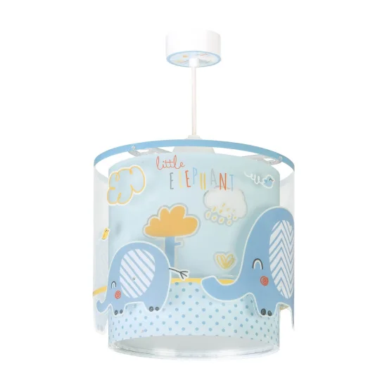 SUSPENSION LITTLE ELEPHANT BLEU