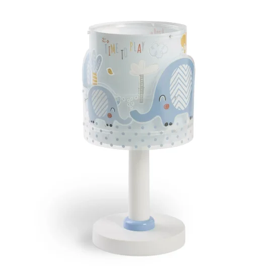 LAMPE DE TABLE LITTLE ELEPHANT BLEU 2