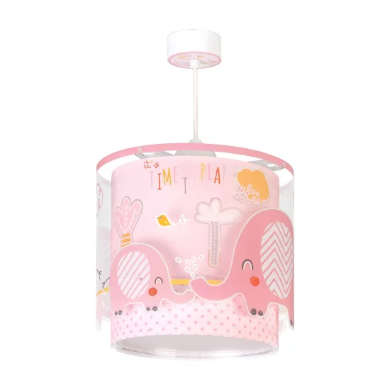 SUSPENSION LITTLE ELEPHANT ROSE 2