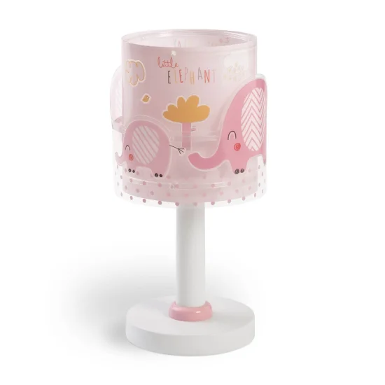 LAMPE DE TABLE LITTLE ELEPHANT ROSE