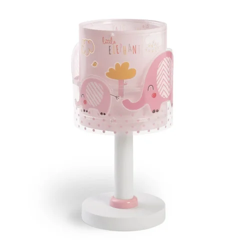LAMPE DE TABLE LITTLE ELEPHANT ROSE