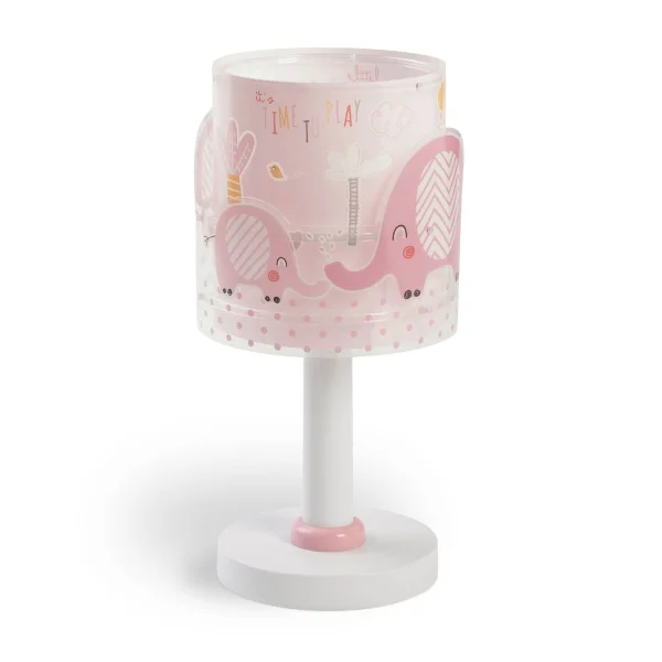 LAMPE DE TABLE LITTLE ELEPHANT ROSE