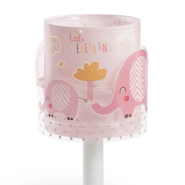 LAMPE DE TABLE LITTLE ELEPHANT ROSE