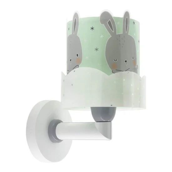 APPLIQUE MURALE BABY BUNNY VERT 2