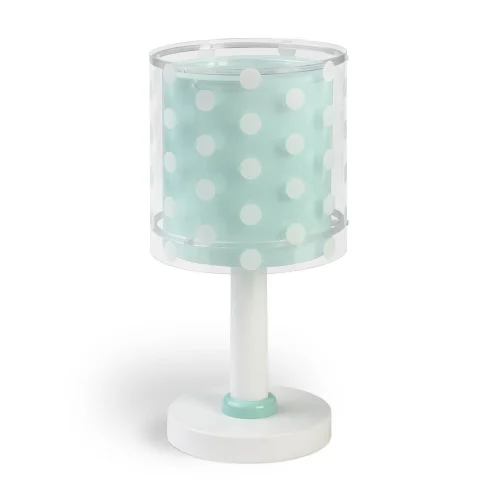 LAMPE DE TABLE TURQUOISE DOTS