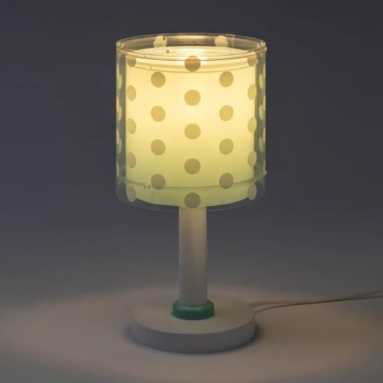 LAMPE DE TABLE TURQUOISE DOTS 2