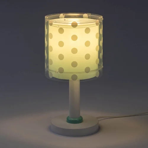 LAMPE DE TABLE TURQUOISE DOTS